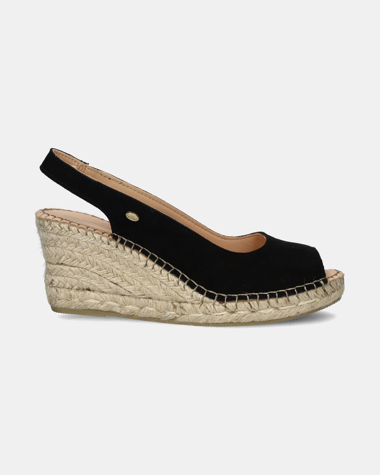 Fred de la Bretoniere Clare Beau Espadrilles  - zwart