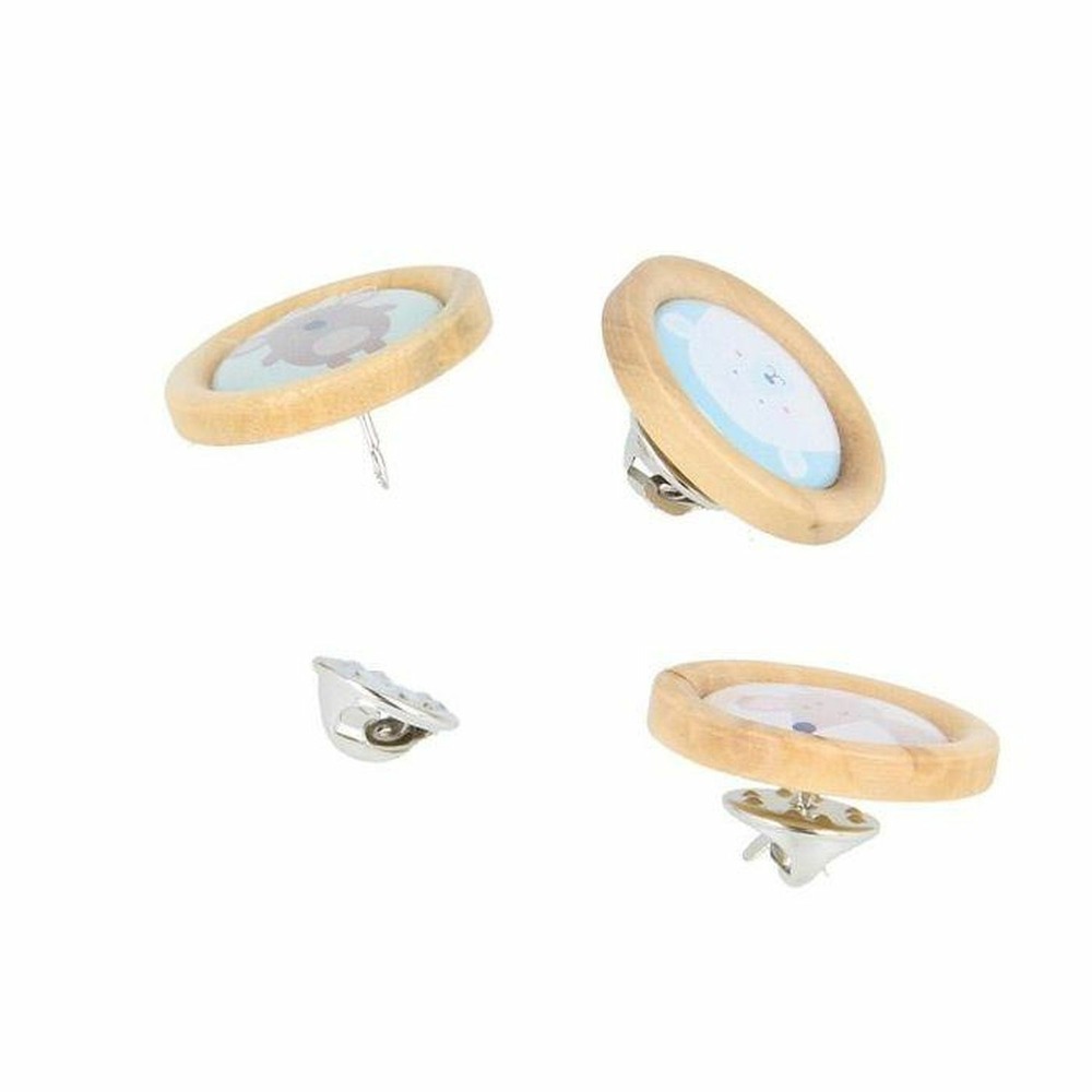 70 attache pin's métalliques