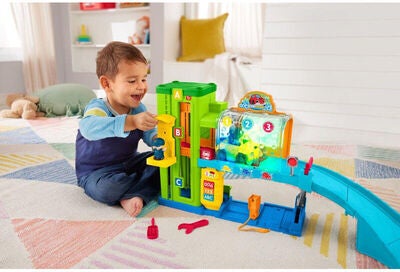 Fisher-Price Little People Garasje med Lysshow