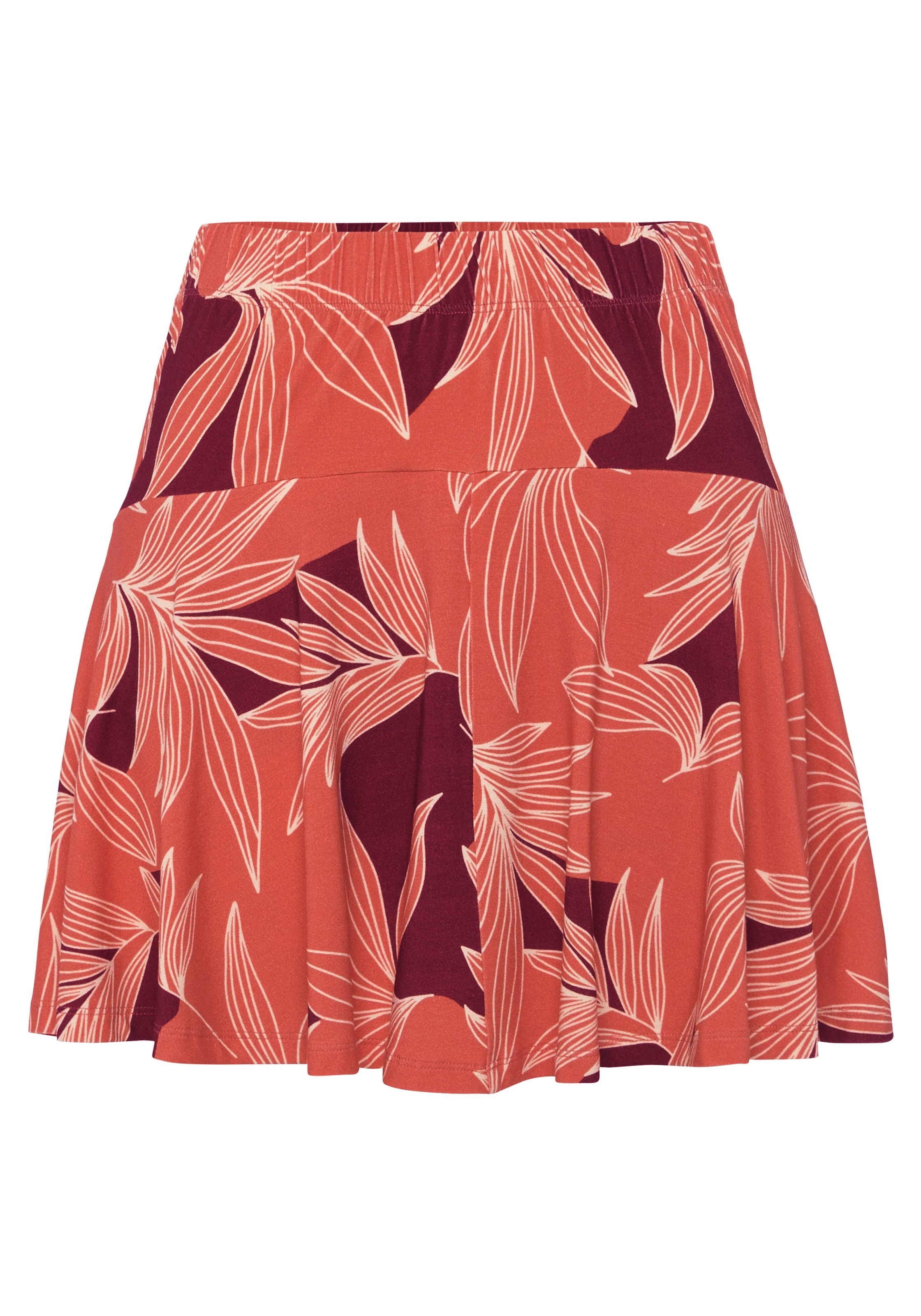 LASCANA Hosenrock , mit Alloverprint, Skort, Rock inklusive Hose