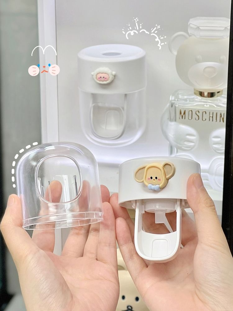 Yunikon - Plastic kleeftandpasta knijper met cartoon kleefdecoratie (verschillende ontwerpen)