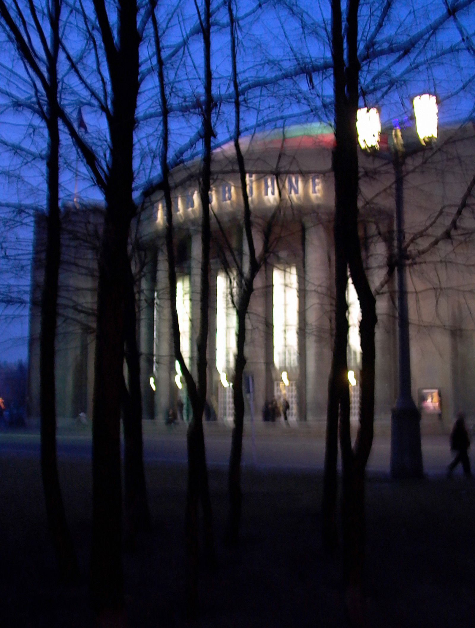 Volksbühne by Robert Lebeck - Limited Edition. Edition of: 100. Signed.