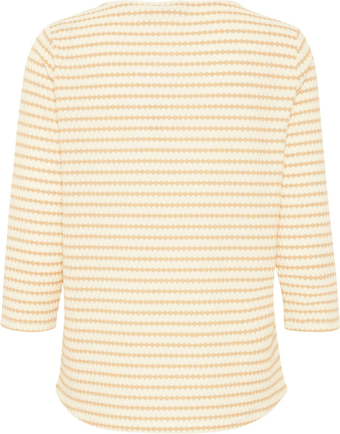Fransa FRJOSIE TEE 2 Apricot wash mix