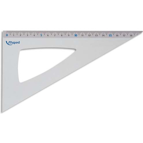 Equerre 60 degrés, en aluminium