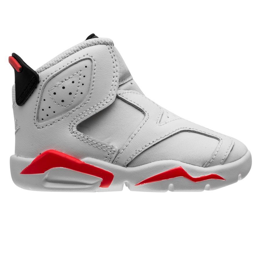 Nike Chaussures Jordan 6 Retro Little Flex - Blanc/Rouge/Noir Enfant