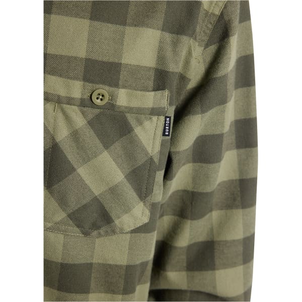 Chemise BURTON MEN'S FAVORITE LONG SLEEVE FLANNEL FOREST MOSS BUFFALO PLAID
