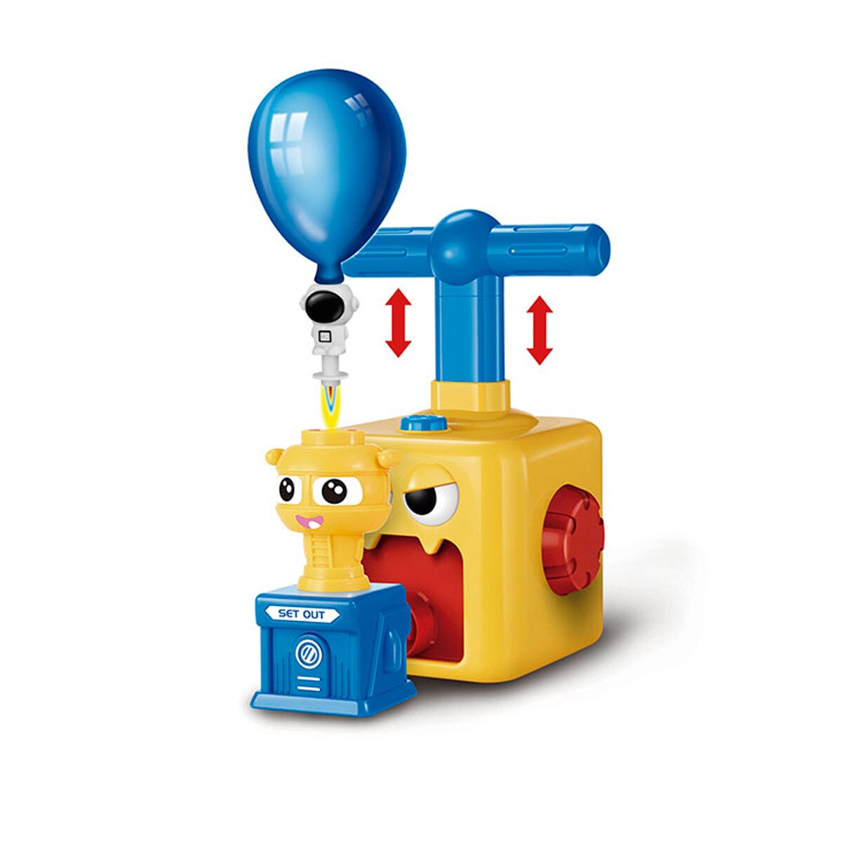 Starlyf® Kinderspielzeug mit Luftballons, Ballon Auto Spielzeug Balloon Racer