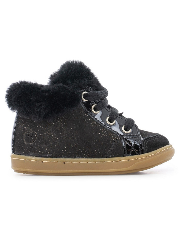 Shoo Pom - Bottines BOUBA ZIP HAIR Black