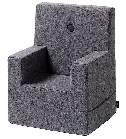 by Klip Klap L?nestol - Kids Chair XL - Blåe Grey w. Grey