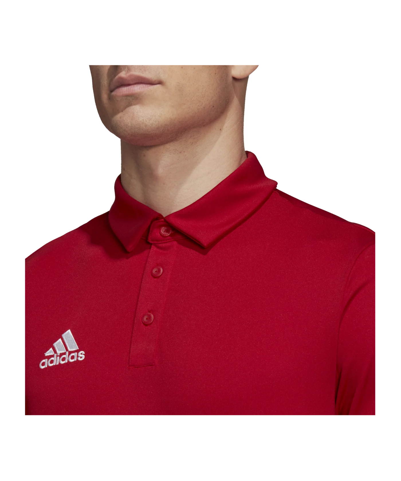 adidas Entrada 22 Poloshirt Rot