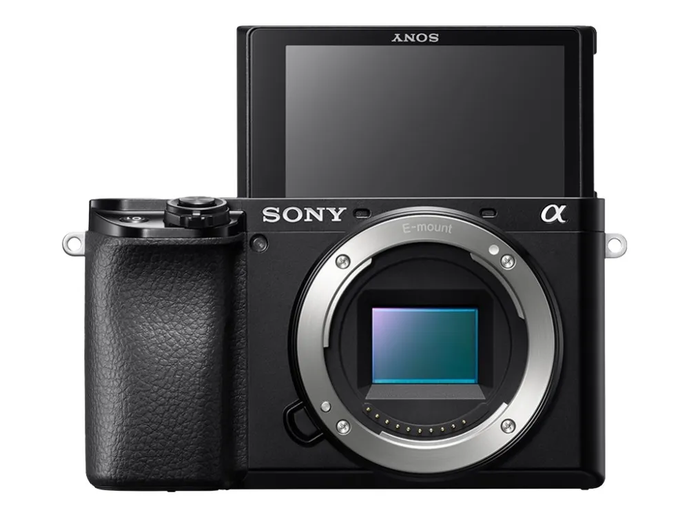 Sony a6100 ILCE-6100L - Digitalkamera - spejlløst - 24.2 MP - APS-C - 4K / 30 fps - 3x optisk zoom 16-50 mm objektiv - Wi-Fi, NFC, Bluetooth - sort