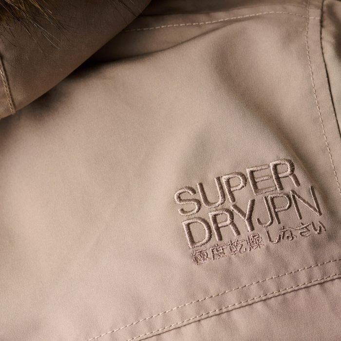 Superdry Everest Faux Fur Parka Winterjas Dames