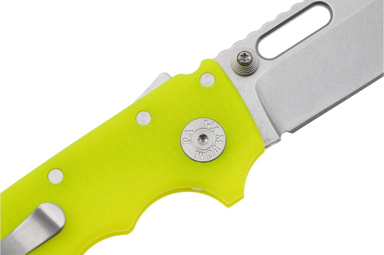Demko Knives MG AD20S Shark-Lock, MagnaCut Clip Point MGAD20S-MAG-DG-G10 Day Glow G10, zakmes