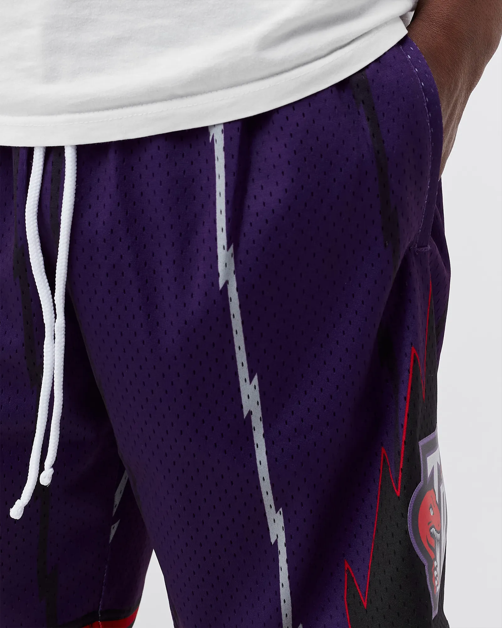 Mitchell & Ness NBA Swingman Shorts Toronto Raptors Road 1998-99