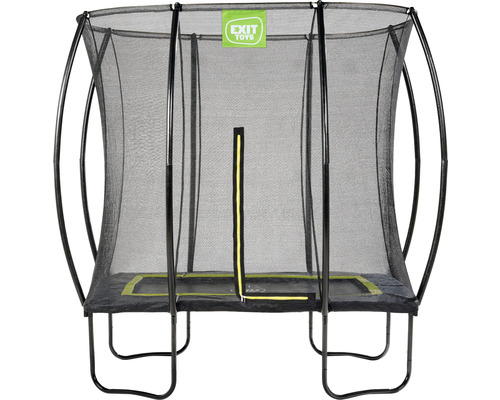 EXIT Silhouette Trampoline met Veiligheidsnet 254 x 153 cm Zwart