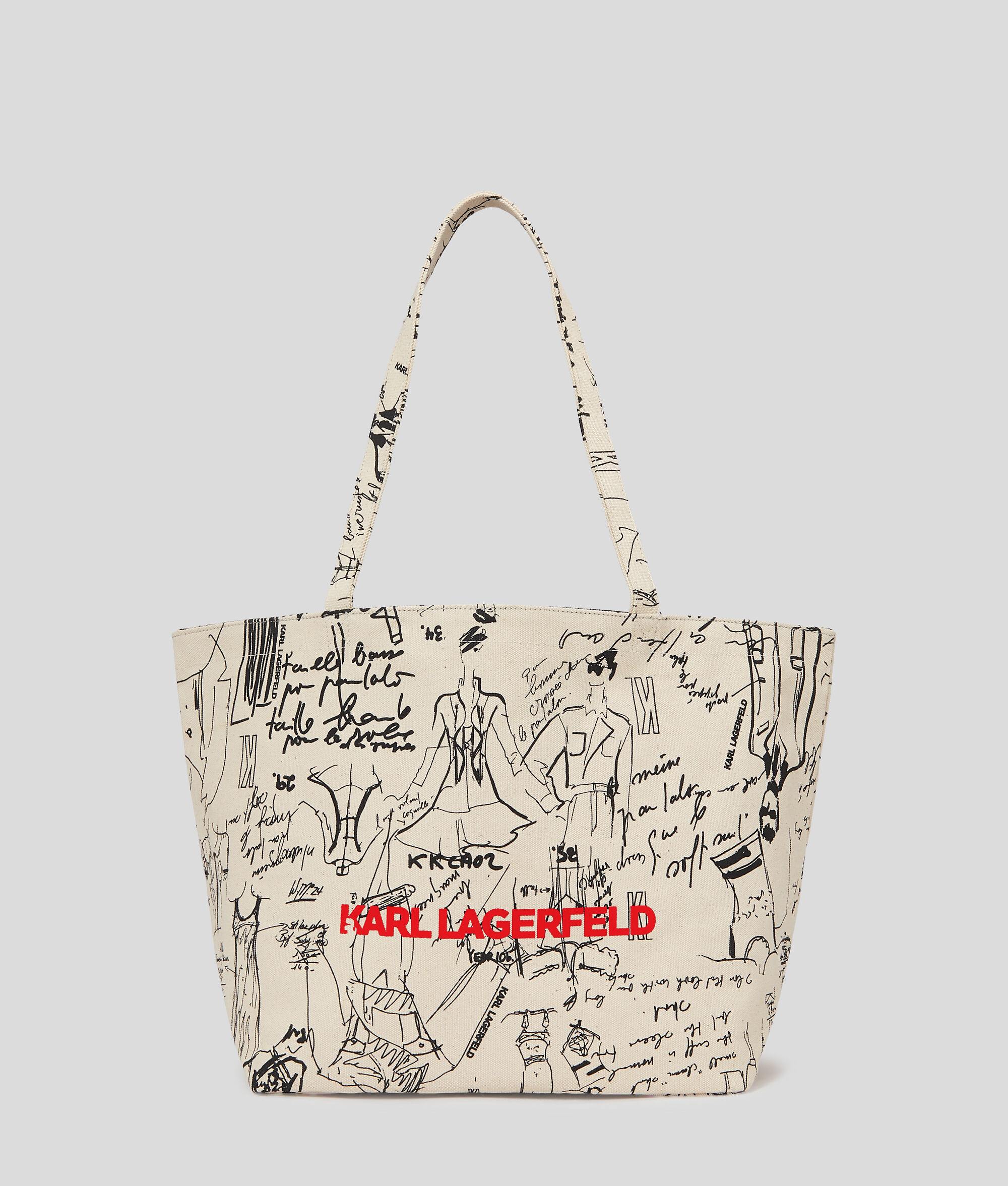 SAC SHOPPER AVEC MOTIF CROQUIS K/ARCHIVE