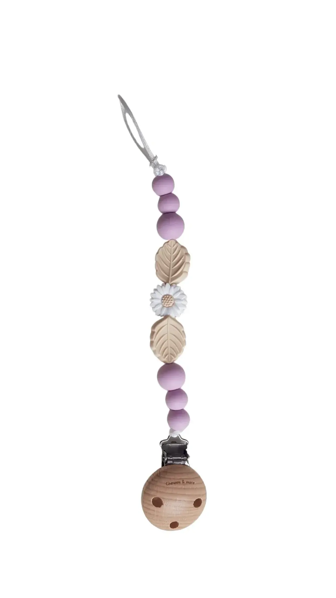 Chewies & More Speenclip Daisy Lilac