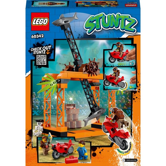 Défi de cascade : l’attaque des requins Lego City 60342