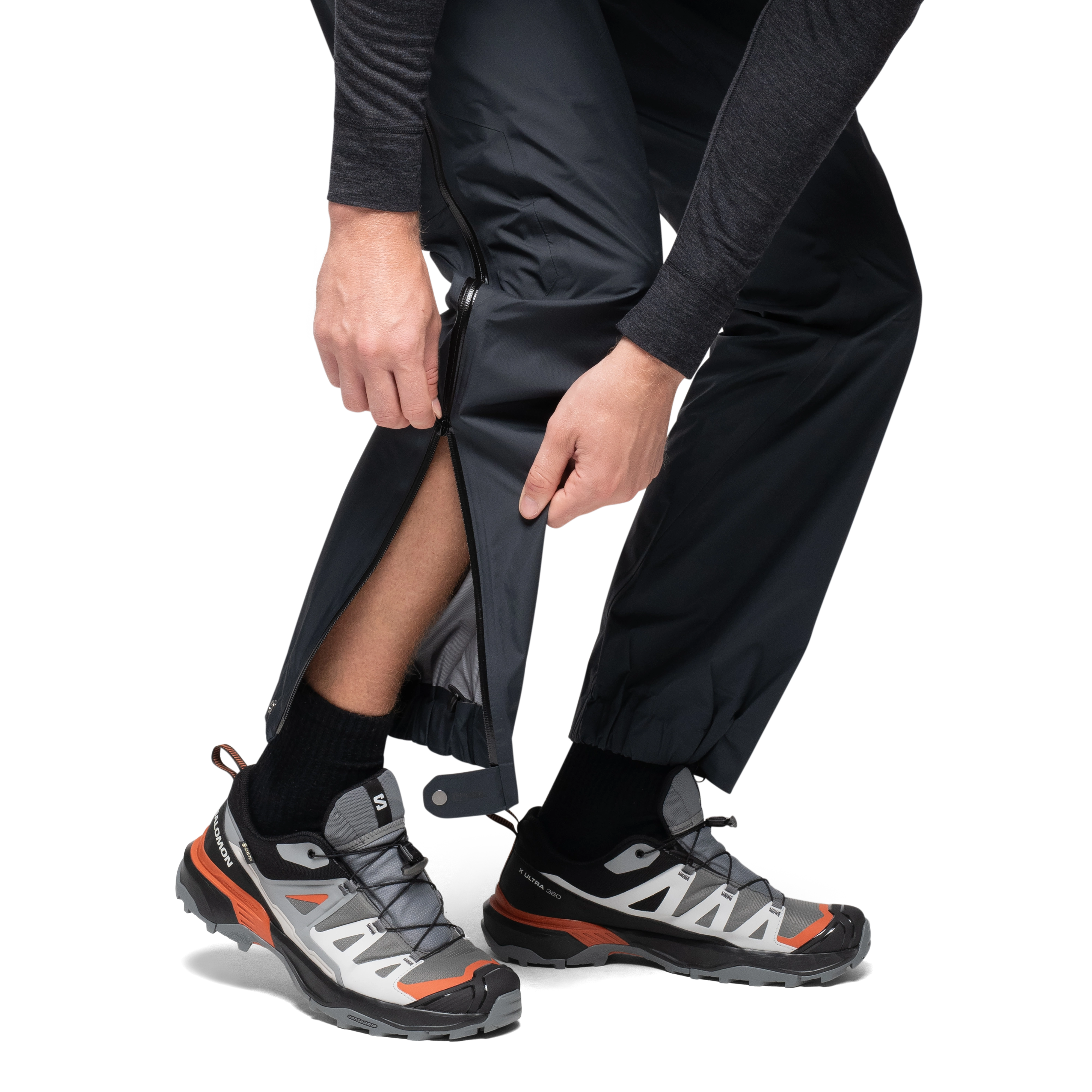 Letto LongZip Pants Black