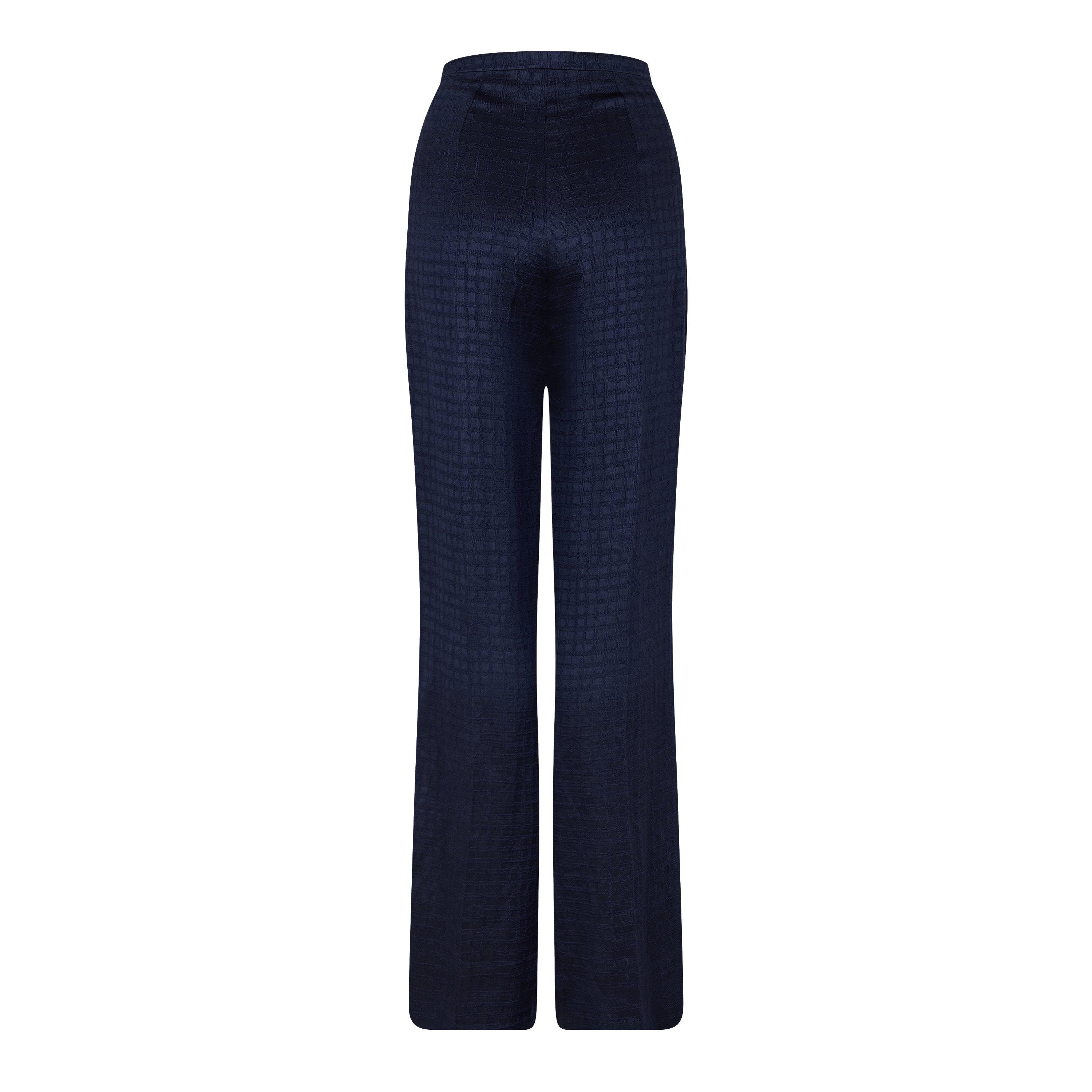 Emporio Armani Micro-Checkered Trousers