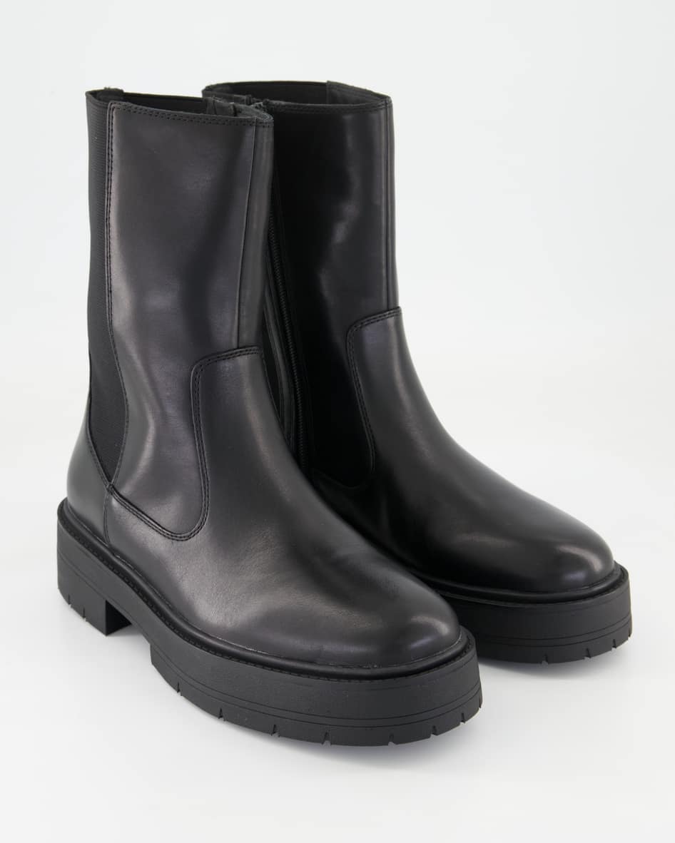 Geox D SPHERICA EC7 Chelsea Boots in Schwarz