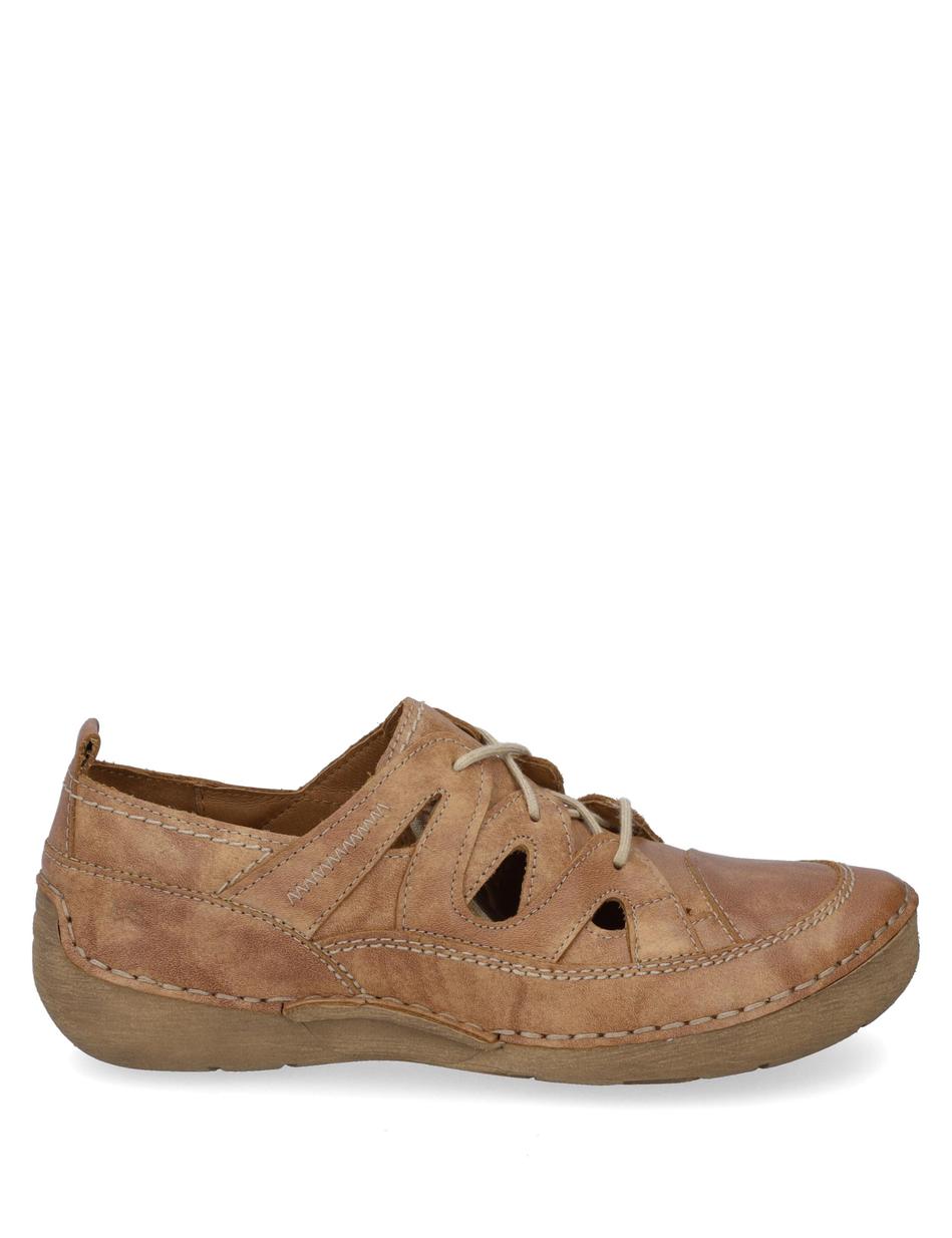Halbschuh Fergey 36, cognac