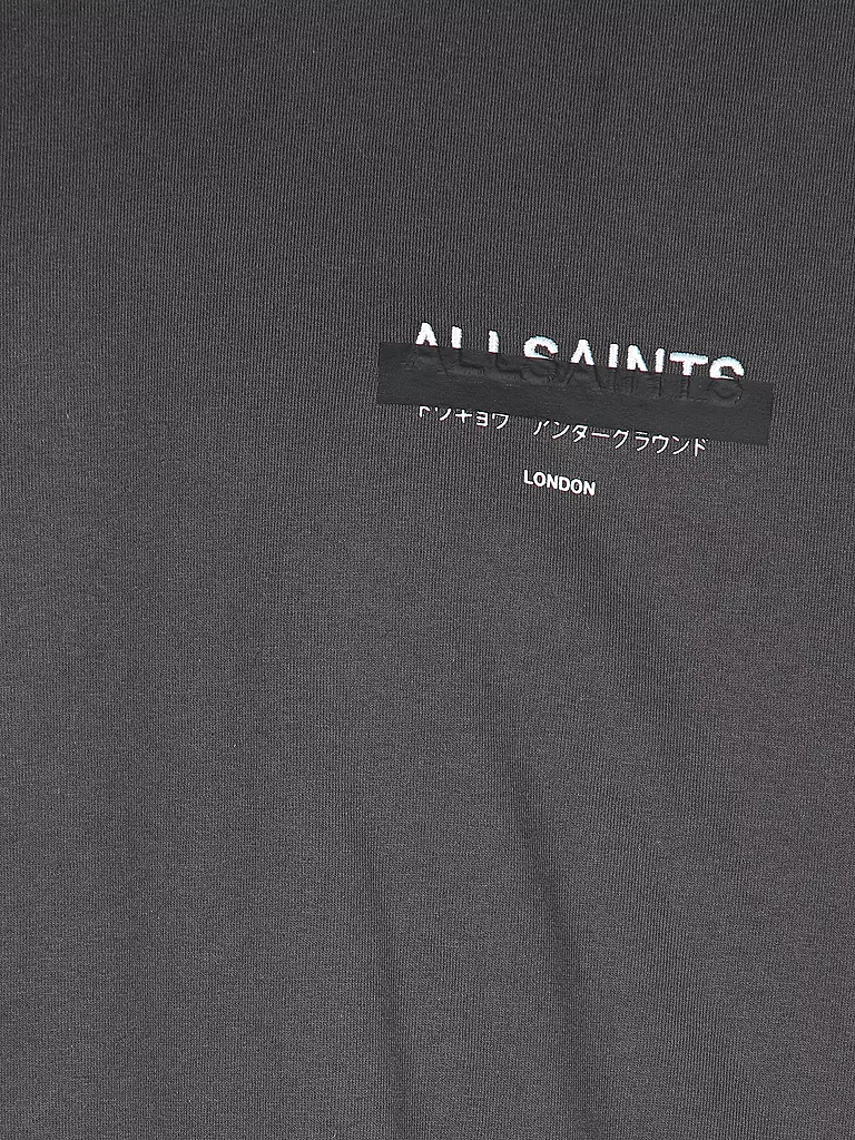 ALLSAINTS T-Shirt Oversized Fit REDACT schwarz