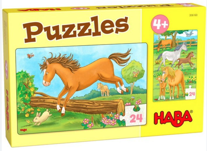 Haba Haba puzzel Paarden