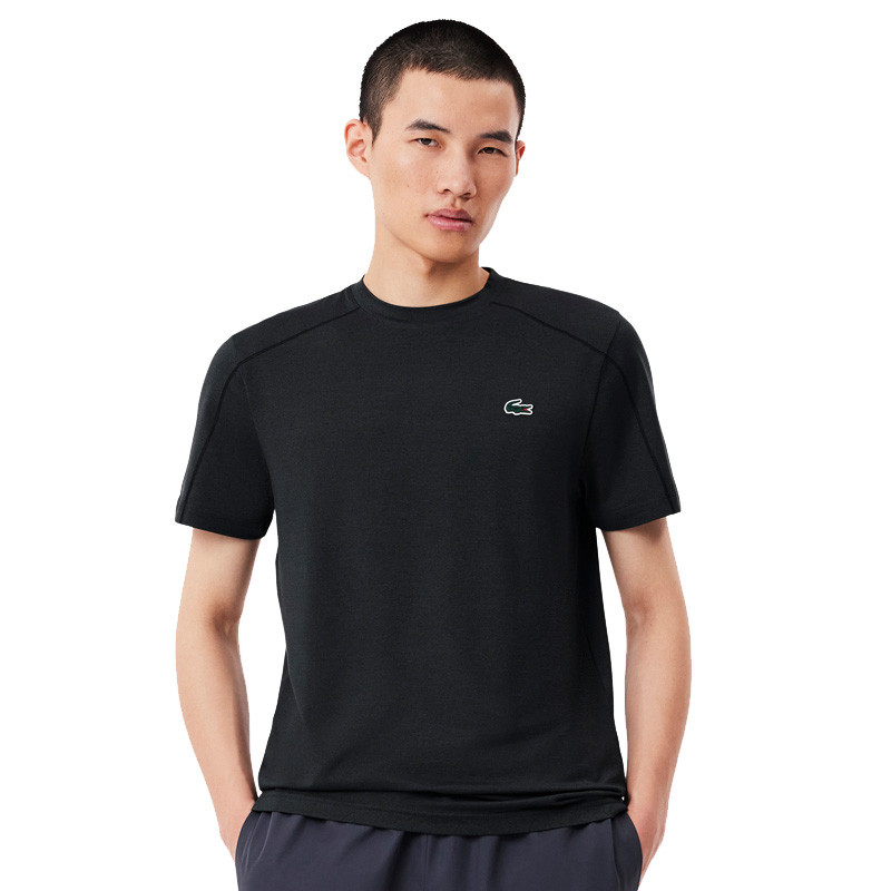 Tee-shirt Lacoste Ultra Dry Stretch homme noir