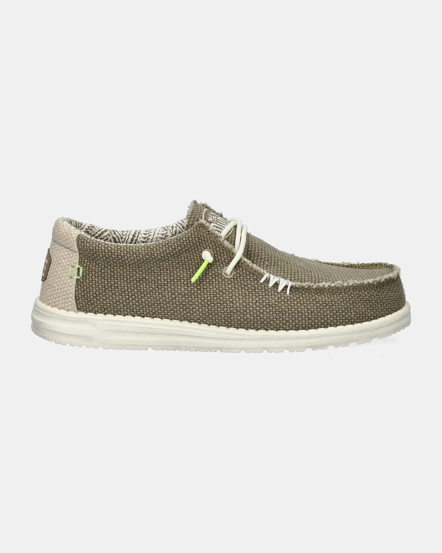 Hey Dude Wally Braided Instapschoenen  - groen