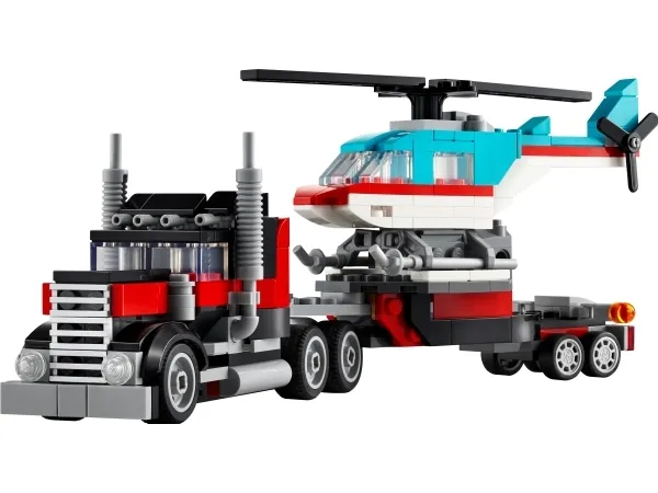 LEGO Creator 31146 Blokvogn med helikopter