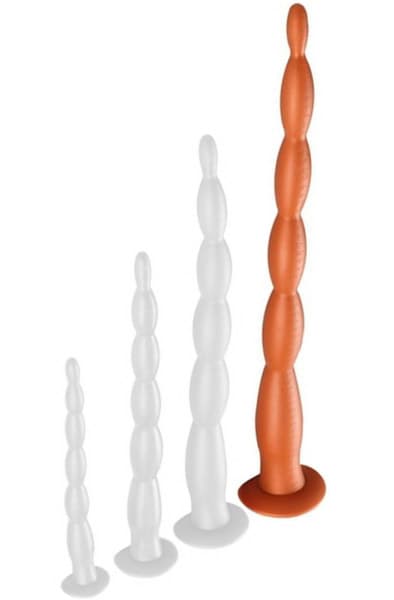 Dildo Scale Beads 60cm Ekstra lang analdildo