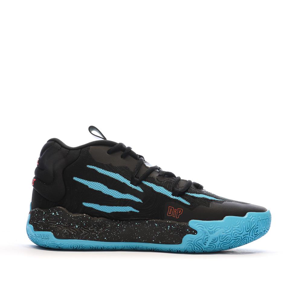 Puma Chaussures de basket Noires/Bleu Homme Puma Hive