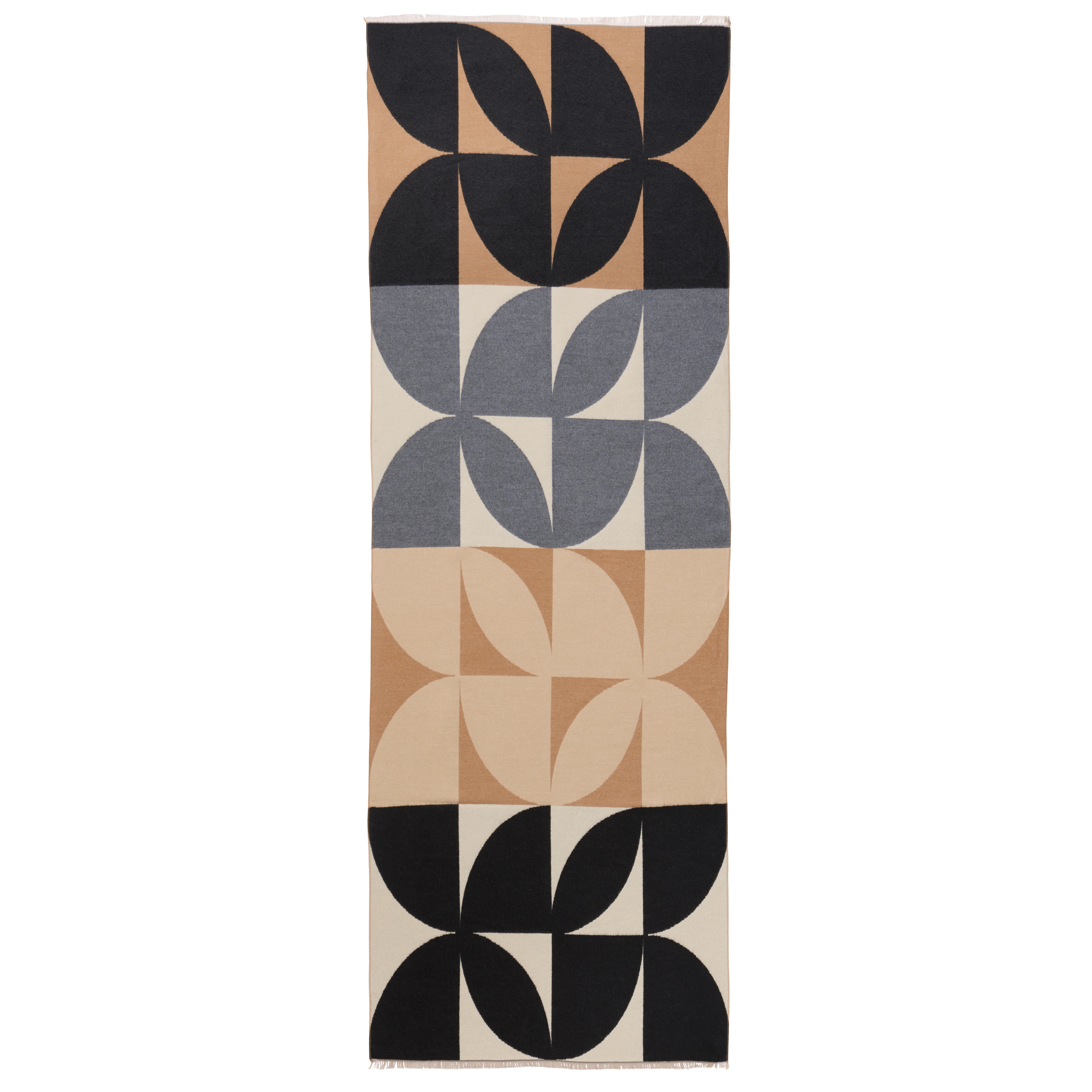 Bahne Accessories  Stockholm halstørklæde - Black Camel