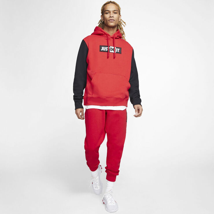 Nike Sportswear Jdi Fleece Haettetroje Rød
