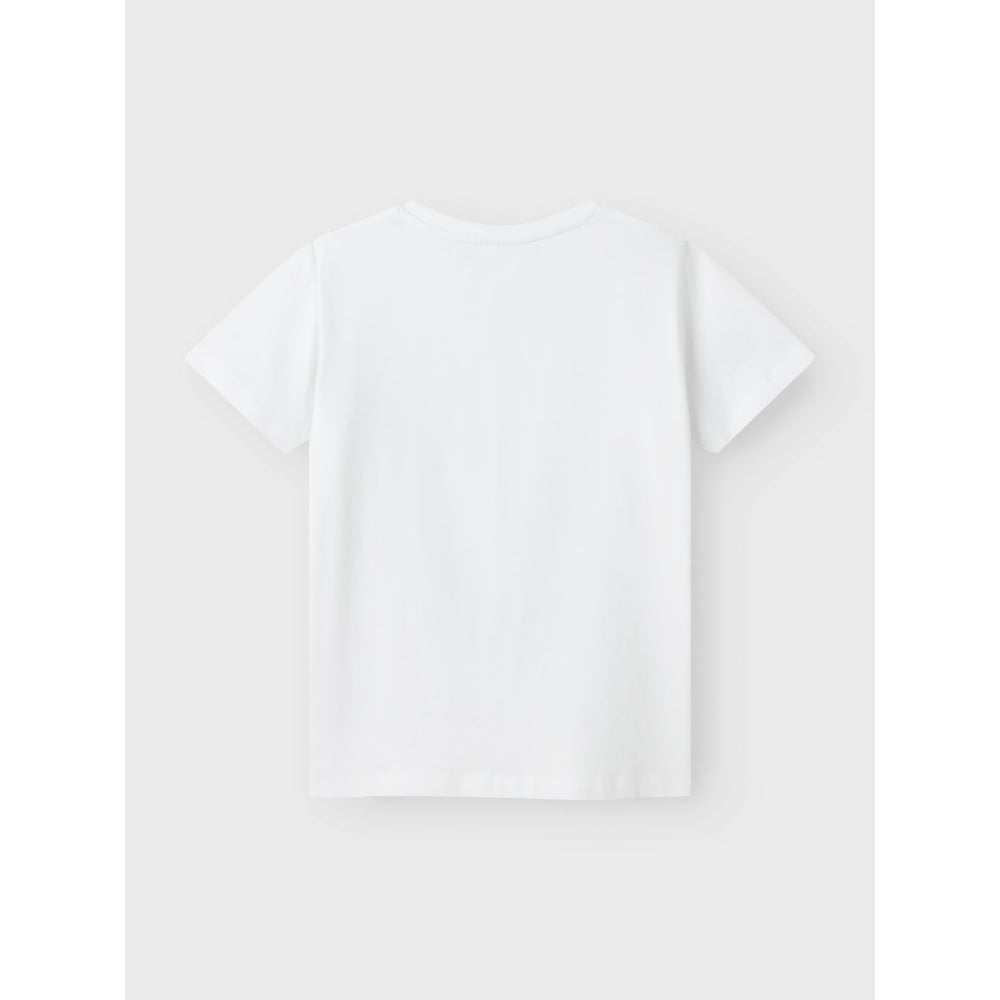 Køb Name It Bright White Adian Fifa E T-Shirt