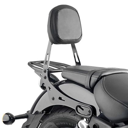 Sissy bar Givi noir verni - Noir