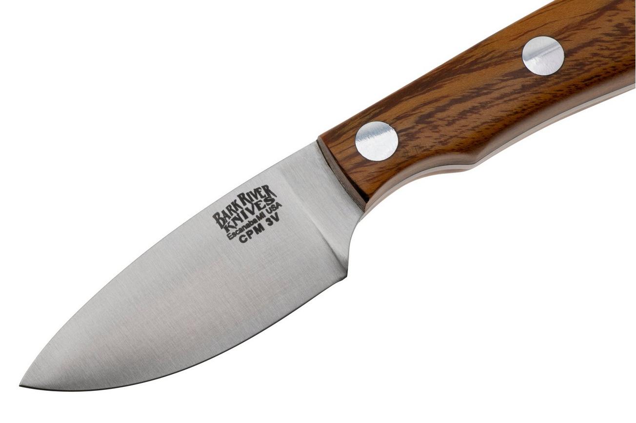 Bark River PSK Satin CPM 3V Desert Ironwood, vaststaand mes