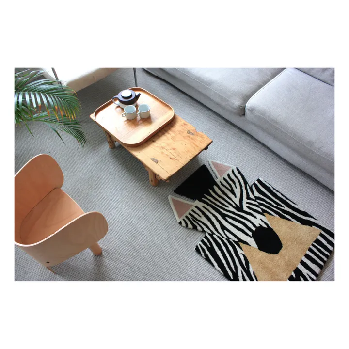 EO Tapis en laine Zèbre