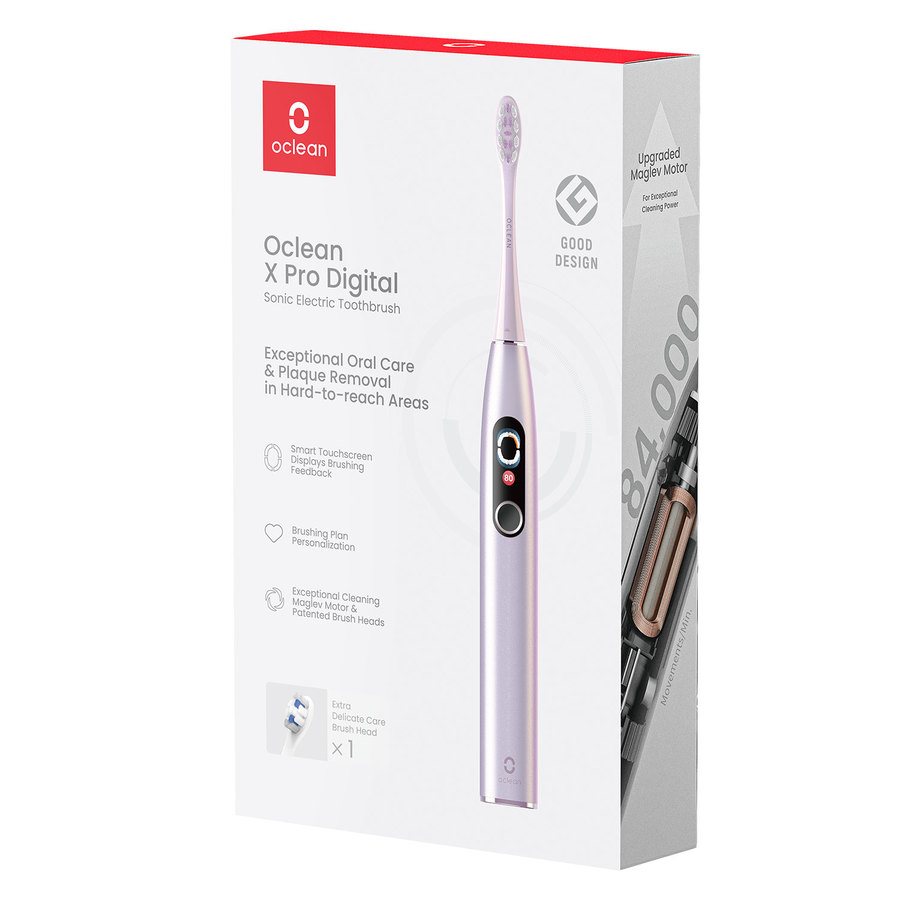 Oclean Electric X Pro Digital Toothbrush Purple