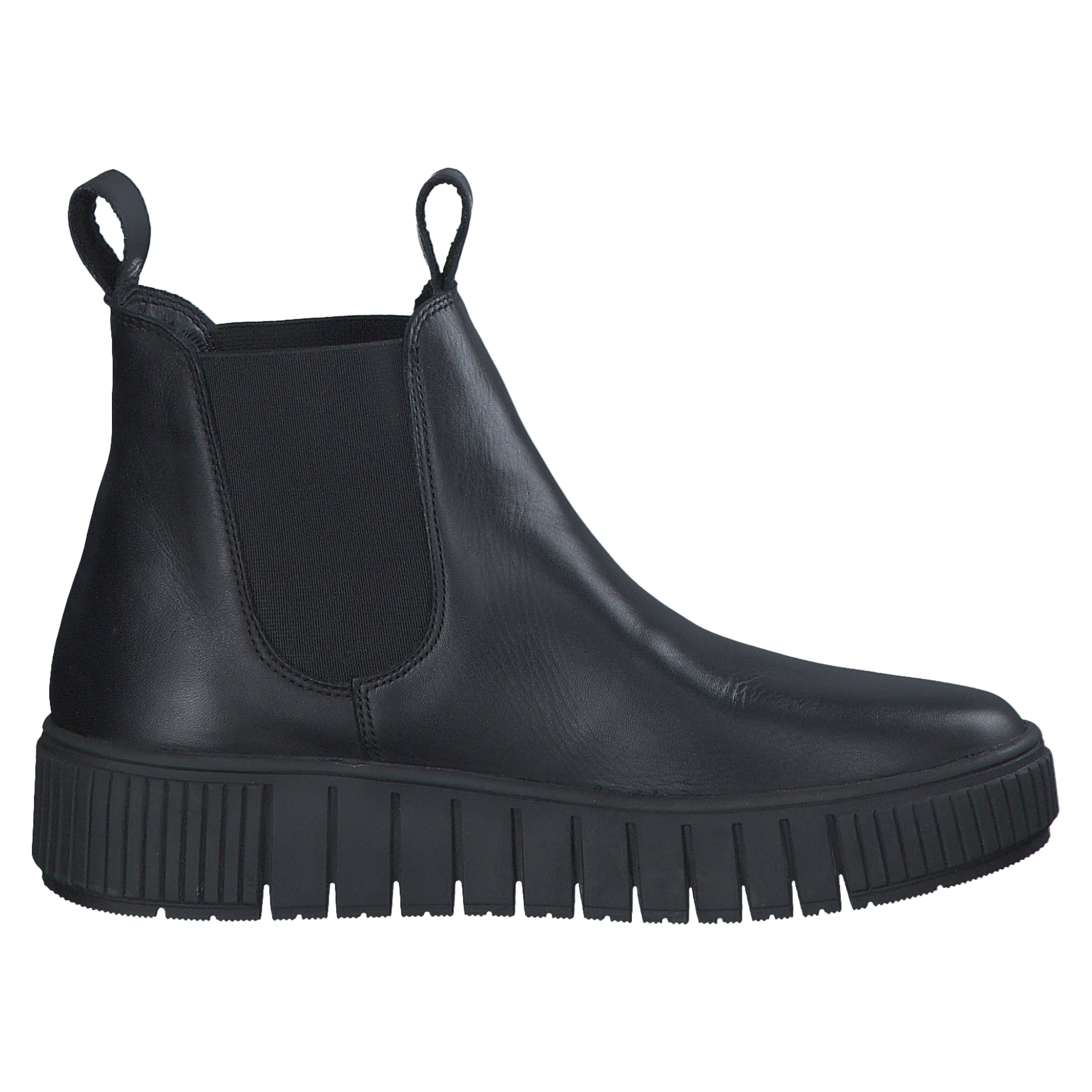 Bottines cuir | Noir