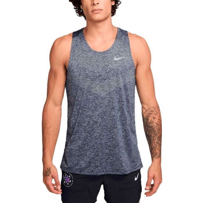 Nike Herre Singletter Dri-FIT ADV Stide Tank Top Grå