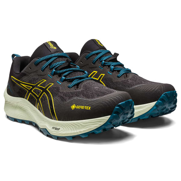 Chaussure trail ASICS GEL-TRABUCO 11 GTX BLACK/GOLDEN YELLOW