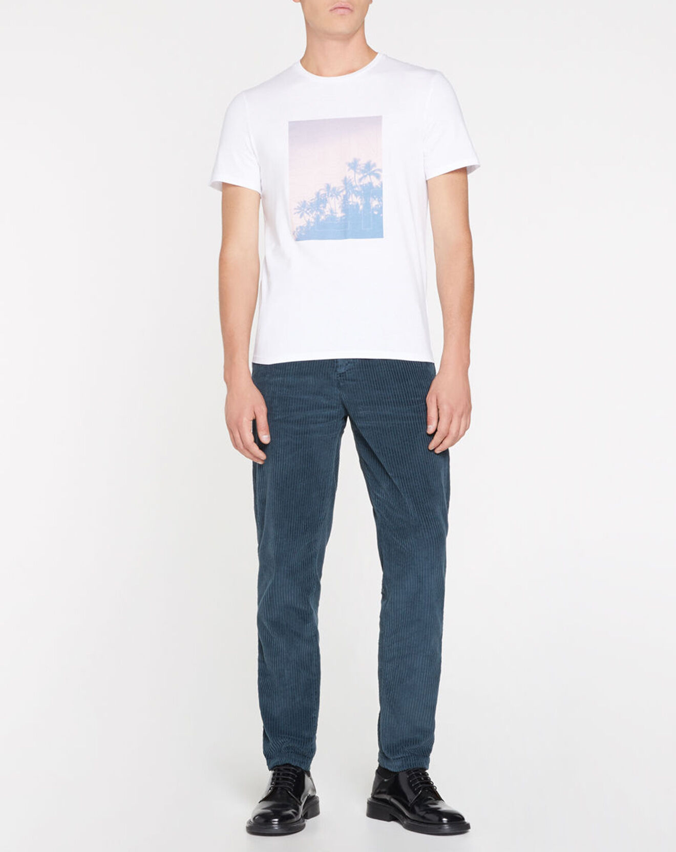 Galeries Lafayette T-Shirt Photoprint Surf blanc