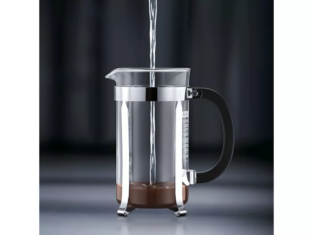 Cafetière Chambord 12 tasses en inox - sans boîte