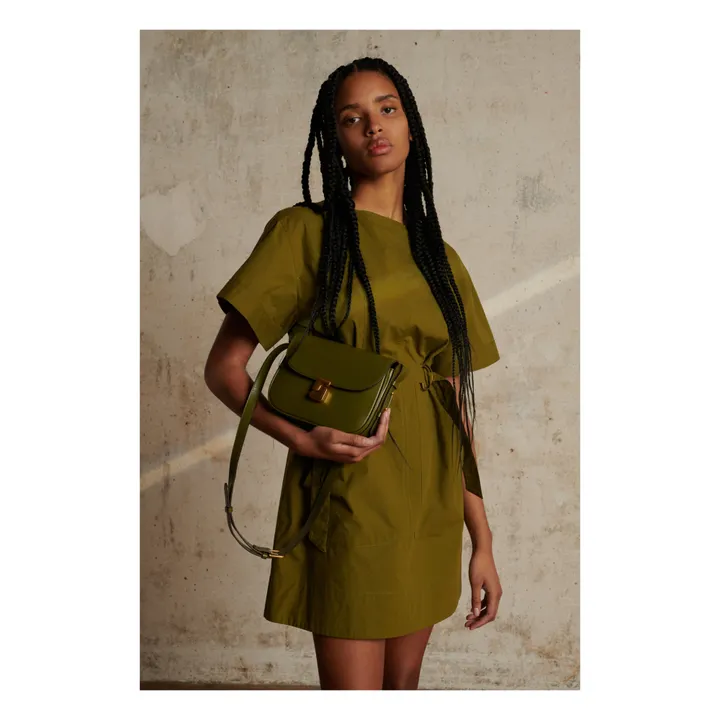 Soeur Sac Bellissima Mini Cuir | Vert olive