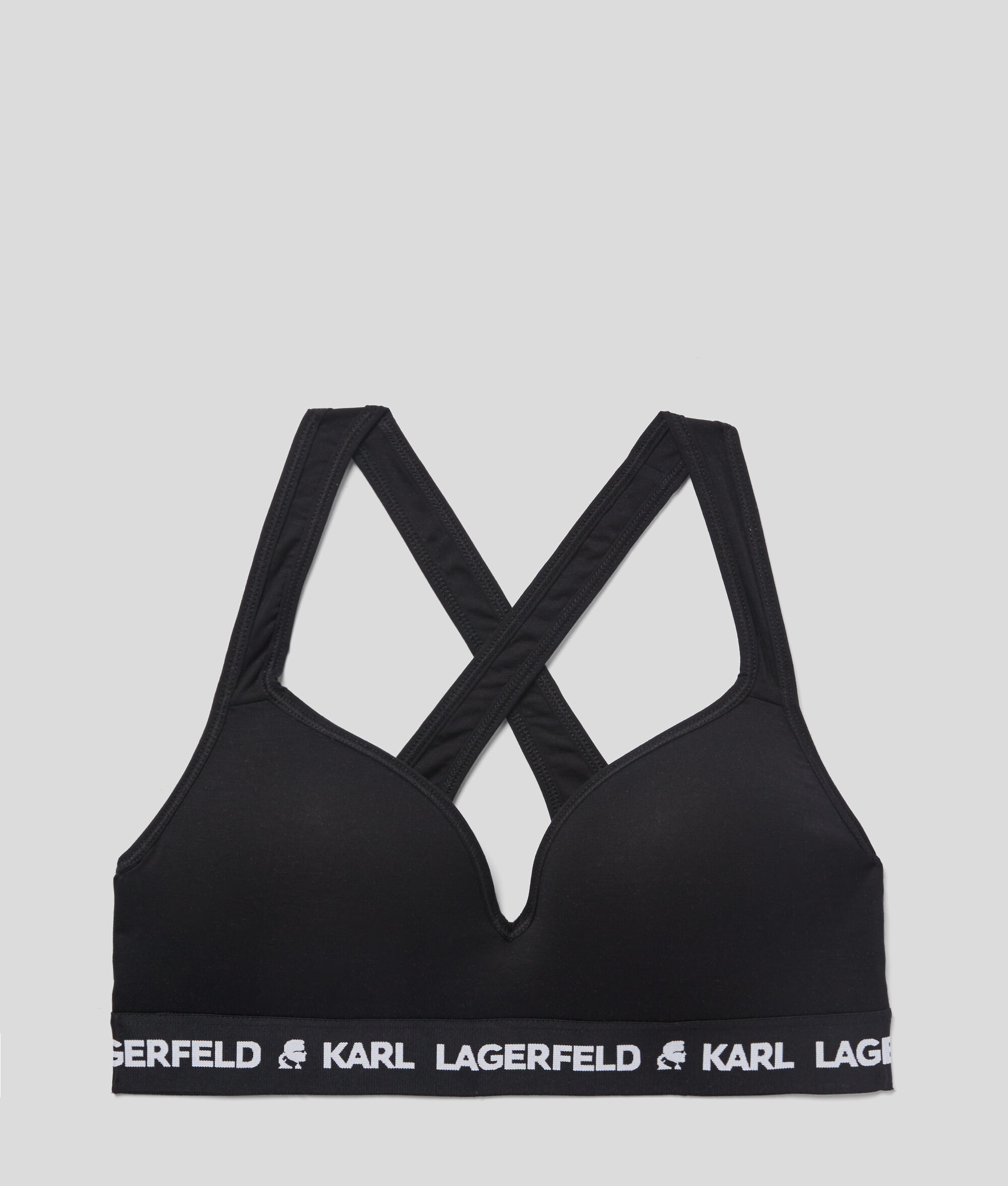 SOUTIEN-GORGE DE SPORT REMBOURRÉ LOGO KARL
