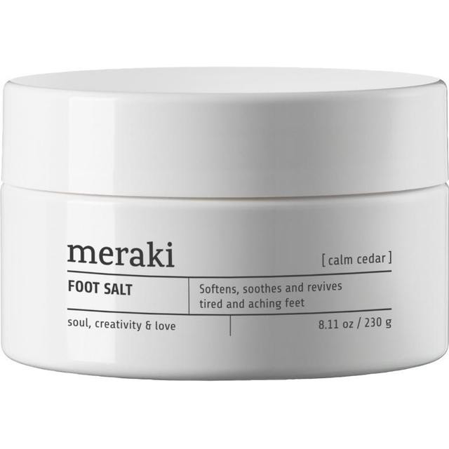 Meraki - Foot salt Calm cedar - Fodcreme