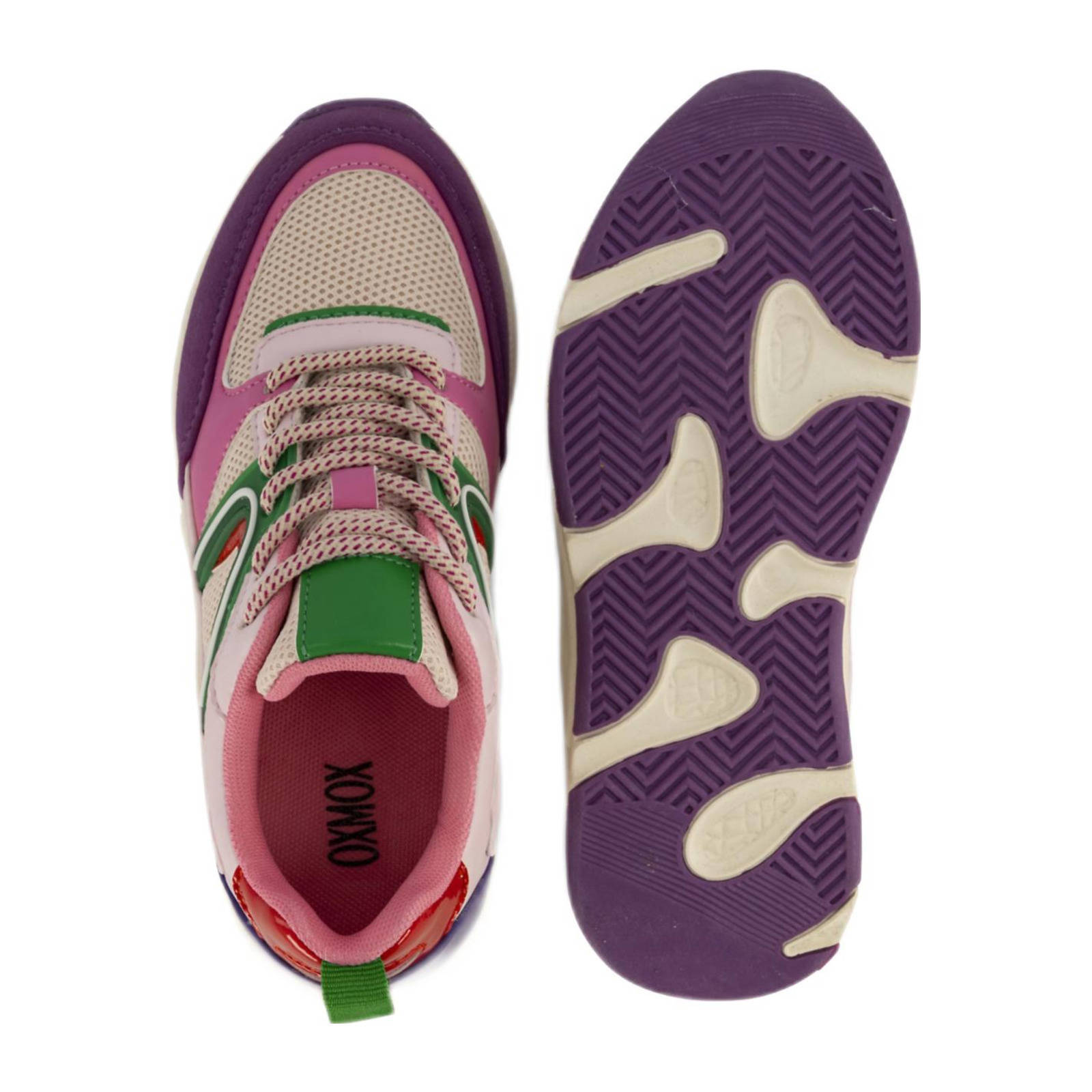 Oxmox chunky sneakers roze