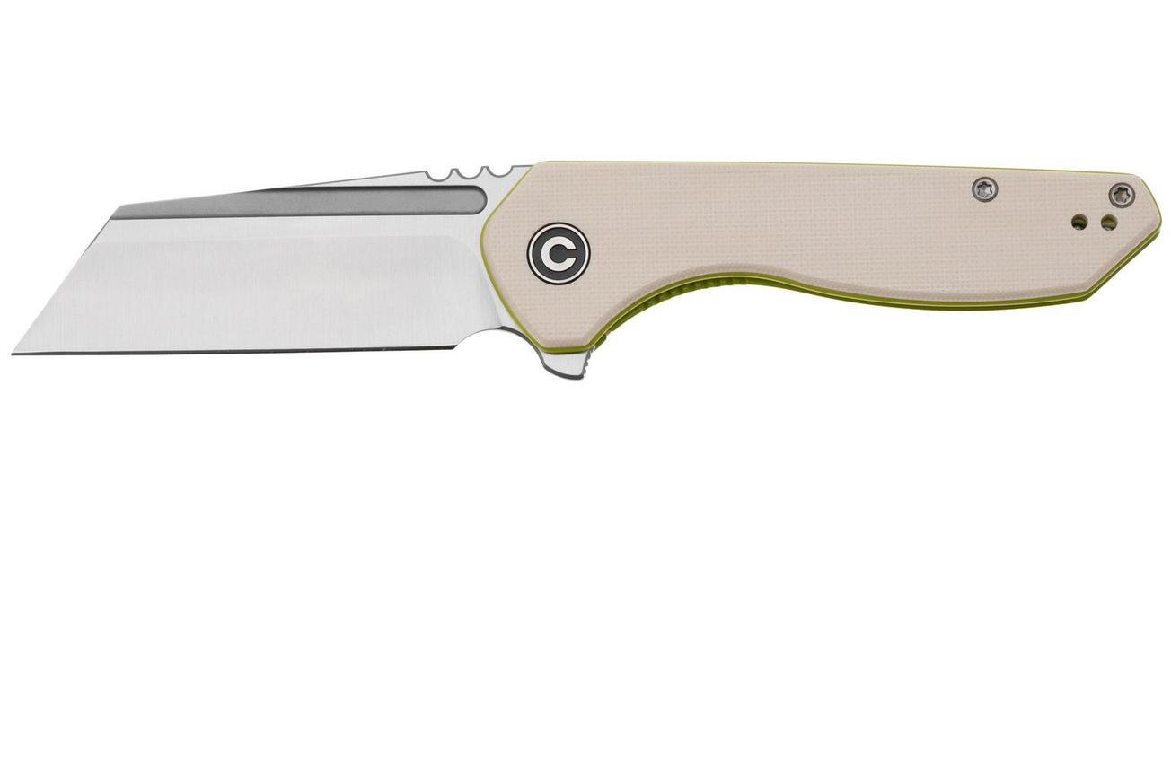 Civivi ExOne C23036-2 Satin Nitro-V, Ivory G10 zakmes, Brian Brown design